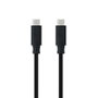 Nanocable Cable USB 3.1 Tipo-C a Tipo-C 100W 10Gbps 2m Negro